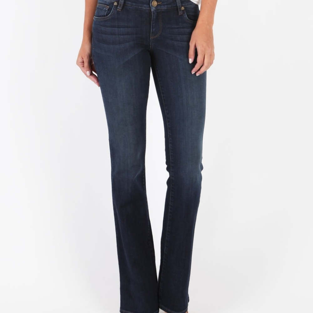 KUT from the Kloth High Rise Boot Cut Jeans
